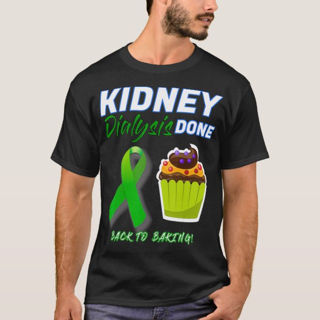Camiseta Diálisis renal de vuelta a paciente en proceso de  (Anverso)