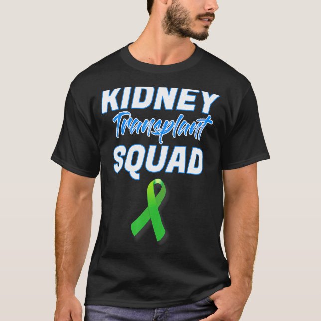 Camiseta Diálisis renal Escuadrón Enfermera de hemodiálisis (Anverso)