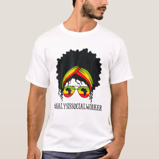 Camiseta Diálisis Trabajadoras sociales africanas desordena