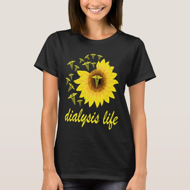 Camiseta Dialysis nurse Patient Care Nephrology Technician (Anverso)