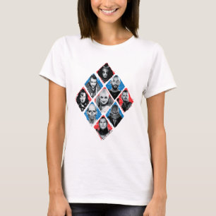 Camiseta Diamante a cuadros del grupo de trabajo X del
