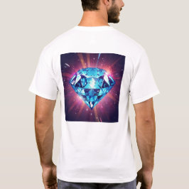 Camiseta Diamante Brillante Pixelado
