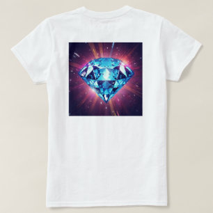Camiseta Diamante Brillante Pixelado