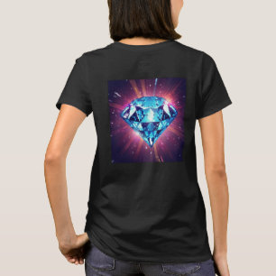 Camiseta Diamante Brillante Pixelado