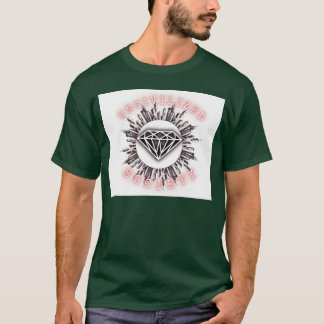 Camiseta Diamante de ciudad retro incivilizado