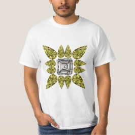 Camiseta Diamante de la pera amarilla