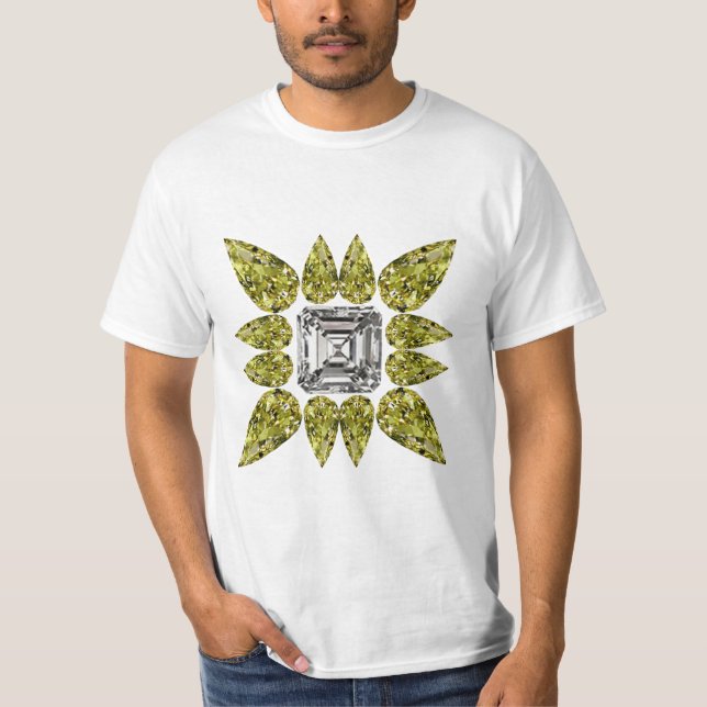 Camiseta Diamante de la pera amarilla (Anverso)