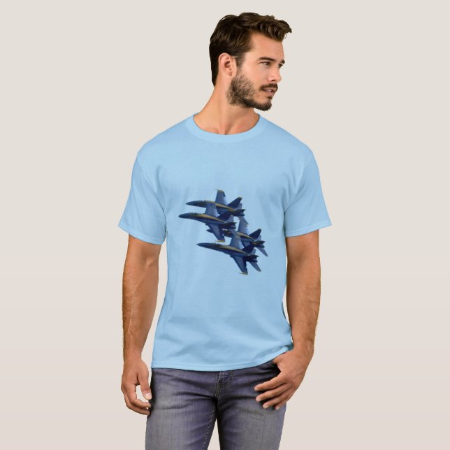 Camiseta Diamante de los ángeles azules (Anverso completo)