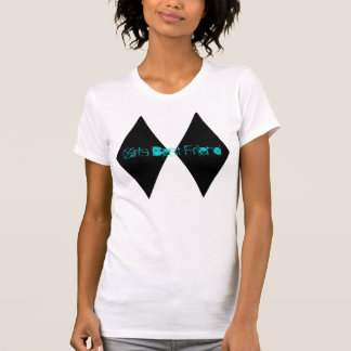 Camiseta diamante doble, el mejor amigo del chica