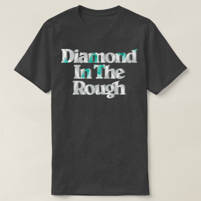 Camiseta Diamante en la tos (Diseño del anverso)