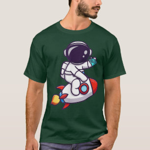 Camiseta Diamante Manos Al Mercado De Valores Moon HODL