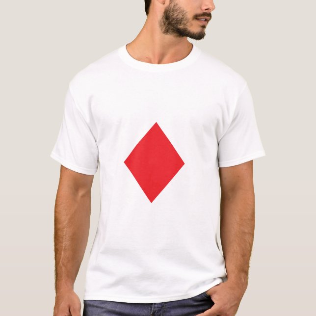 Camiseta Diamante rojo (Anverso)