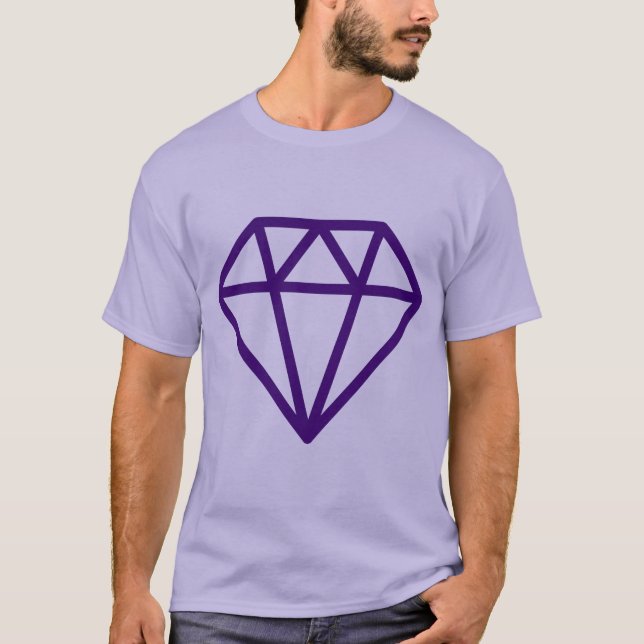 Camiseta Diamante simple (Anverso)