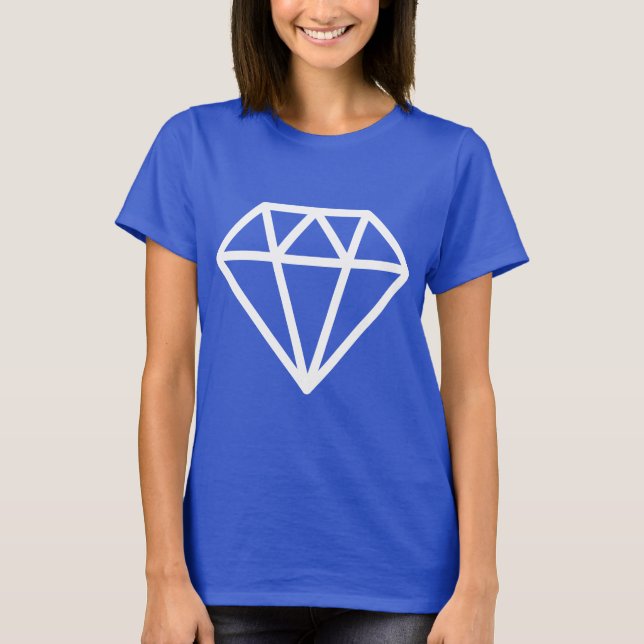 Camiseta Diamante simple (Anverso)