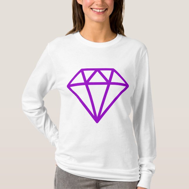 Camiseta Diamante simple (Anverso)