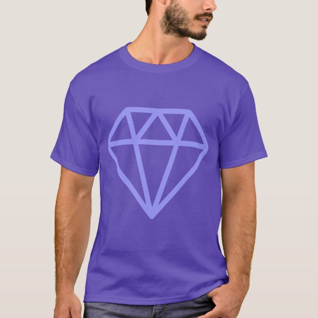 Camiseta Diamante simple (Anverso)