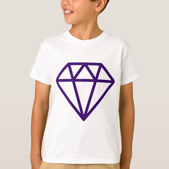 Camiseta Diamante simple (Anverso)