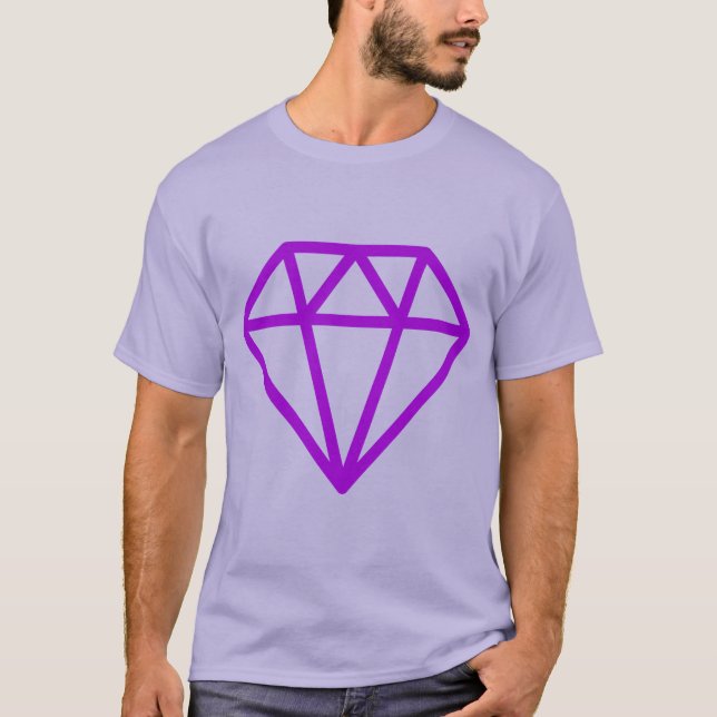 Camiseta Diamante simple (Anverso)