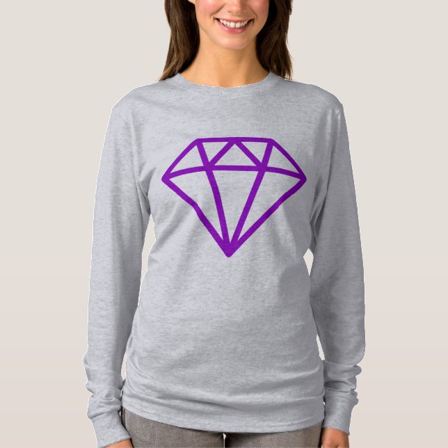 Camiseta Diamante simple (Anverso)