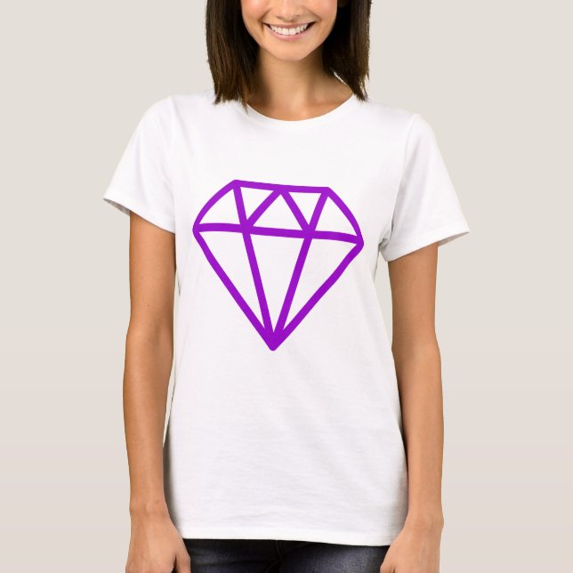 Camiseta Diamante simple (Anverso)