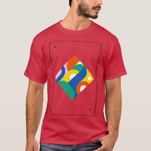 Camiseta Diamantes Ace Bauhaus Jugando d
