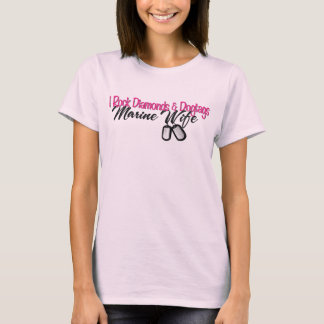Camiseta diamantes de roca y etiquetas - marina