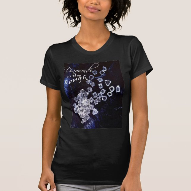 Camiseta Diamantes en la tos (Anverso)