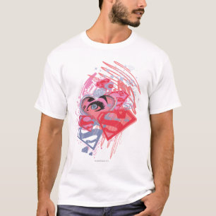 Camiseta Diamantes y labios de Supergirl
