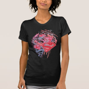 Camiseta Diamantes y labios de Supergirl