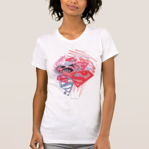 Camiseta Diamantes y labios superchica