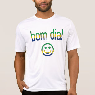 Camiseta ¡Diámetro de Bom! Colores de la bandera del Bras