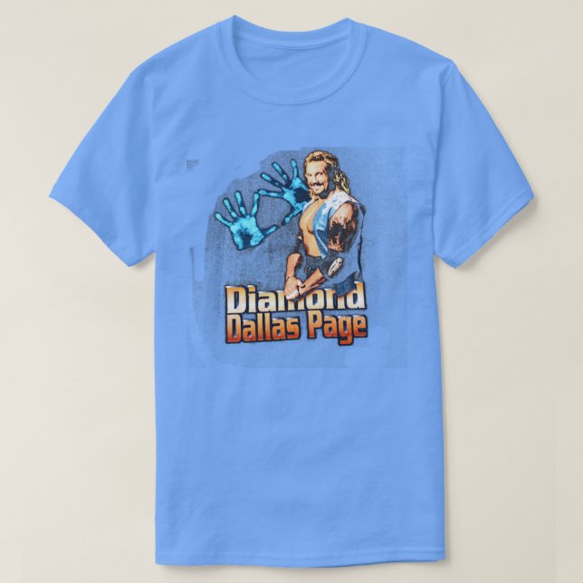 Camiseta Diamond Dallas Page Retro TShirt (Diseño del anverso)