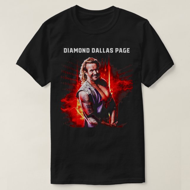 Camiseta Diamond Dallas Page TShirt 3 (Diseño del anverso)