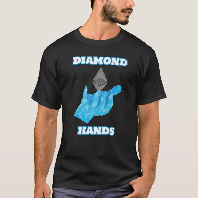 Camiseta Diamond Hands Eth Ethereum (Anverso)
