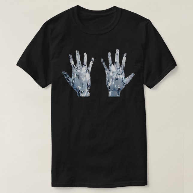 Camiseta Diamond Hands Hold the line Stock Market Crypto cu (Diseño del anverso)
