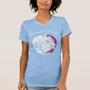 Camiseta Diamond Ponies Ladies Tee
