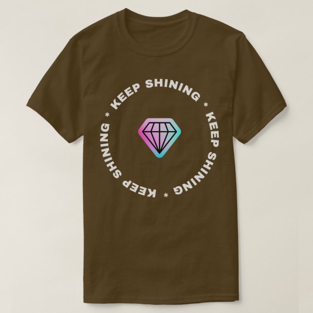 Camiseta Diamond Shine Bright (Diseño del anverso)