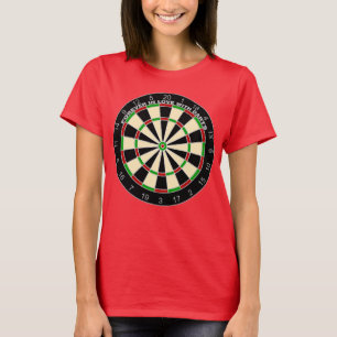 Camiseta Diana de dardos - Por siempre enamorado de los dar