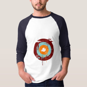 Camiseta diana del grunge