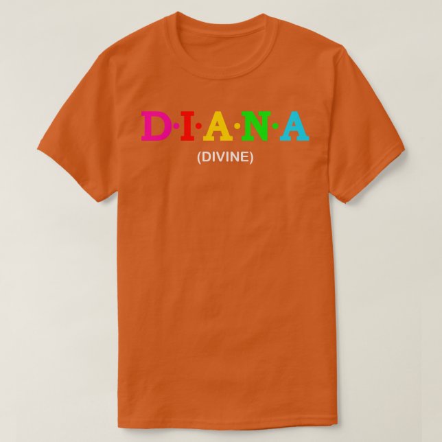 Camiseta Diana divine (Diseño del anverso)