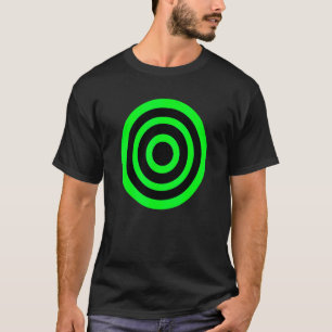 Camiseta Diana Rondel Británico Dardos Tablero Ojo de Buey