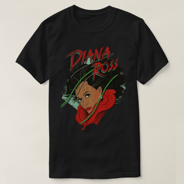 Camiseta Diana Ross 1981 (Diseño del anverso)