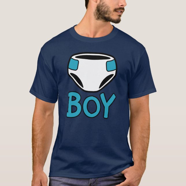 CAMISETA DIAPER BOY (Anverso)