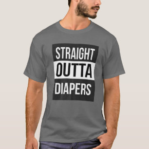 Camiseta Diapers De Salida Directa Gracioso Para Bag Infant