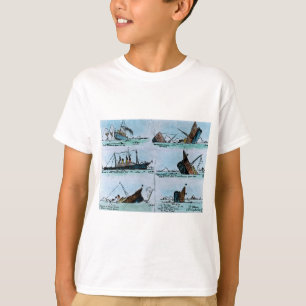 Camiseta Diapositiva de linterna mágica de hundimiento