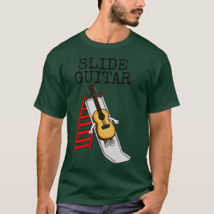 Camiseta Diapositiva guitarra guitarrista músico gracioso