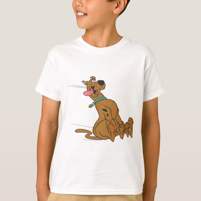 Camiseta Diapositiva Scooby-Doo con lengua fuera (Anverso)