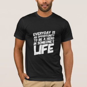 Camiseta Diaria es una oportunidad de ser una oscuridad del