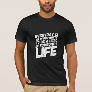Camiseta Diaria es una oportunidad de ser una oscuridad del