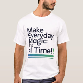 Camiseta diaria mágica de IA – Transforma la vida